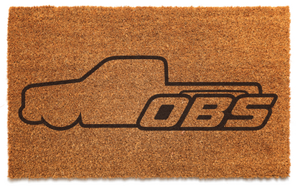 Chevy OBS Door Mat