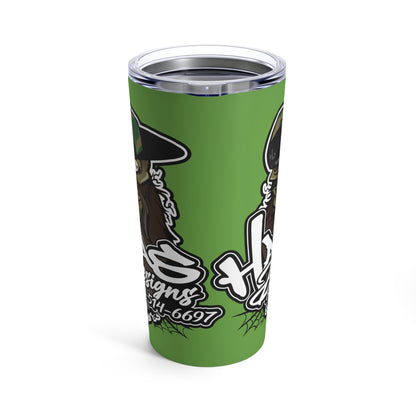 Haas Designs Tumbler, Green 20oz