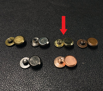 Brass Rivets - Pair
