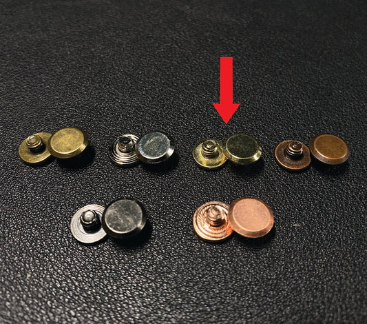 Brass Rivets - Pair