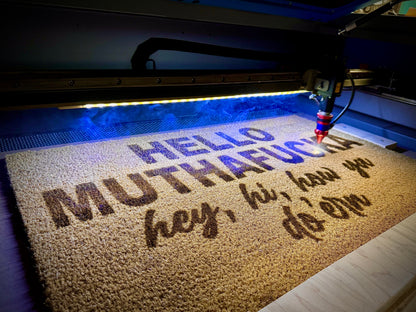 Hello Mutha Door Mat