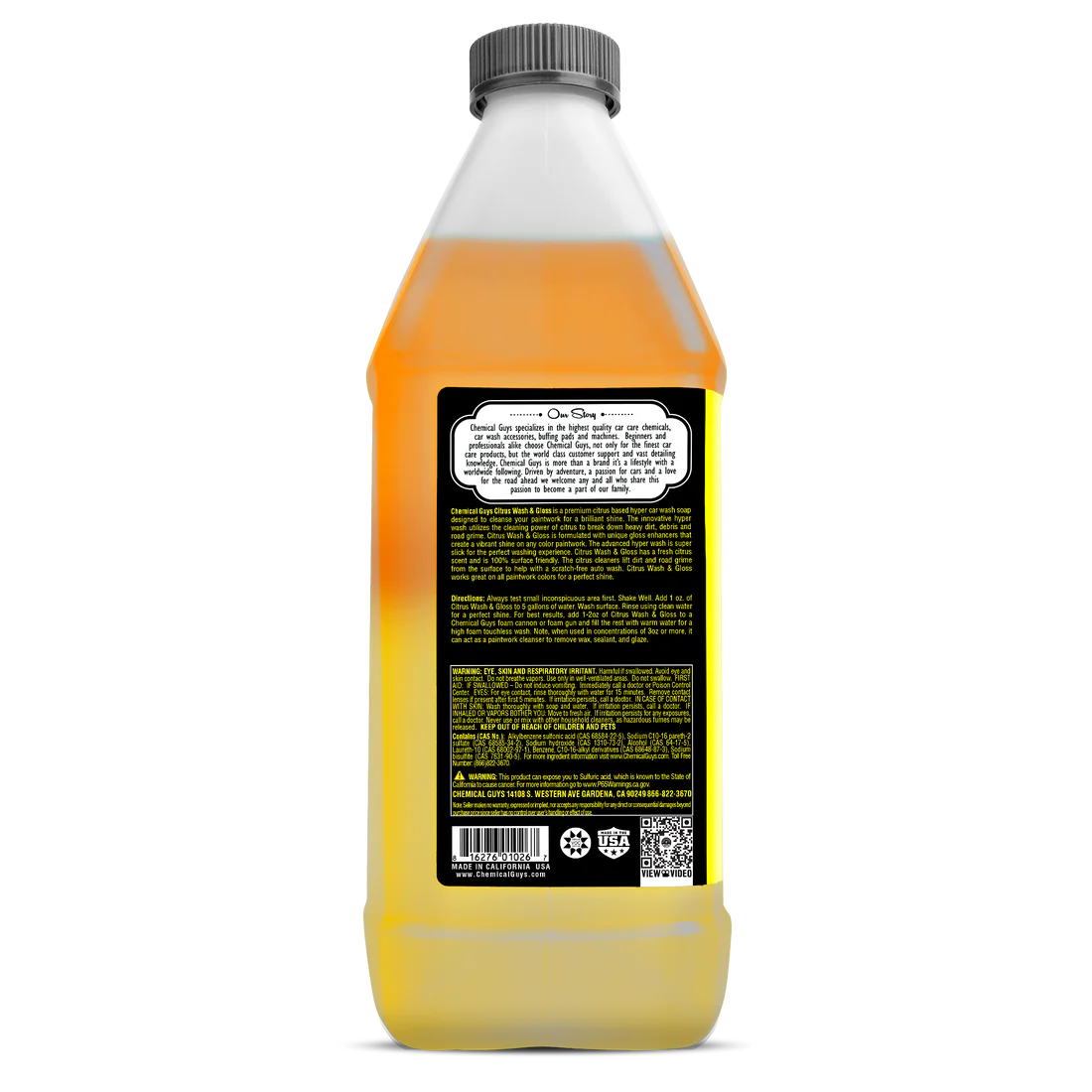 CITRUS WASH & GLOSS CONCENTRATED CAR WASH (16 OZ)