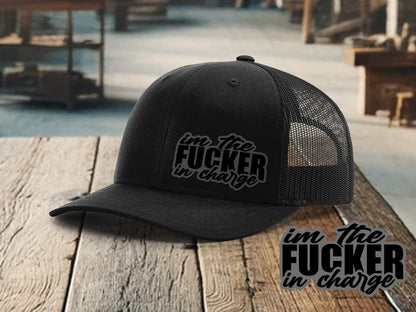 I’m the Fucker in Charge Leather Patch