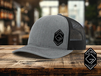 God is Greater Than the Highs and Lows Leather Patch