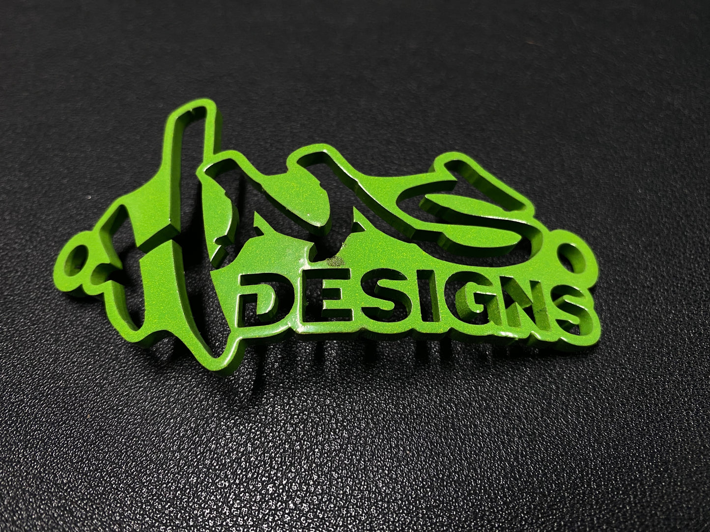 Neon Lime Haas Designs Emblem