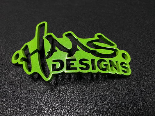Neon Lime Haas Designs Emblem