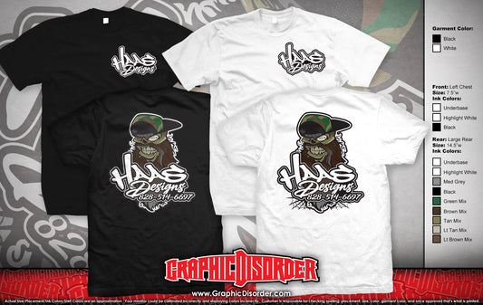Haas Designs Skull Tee