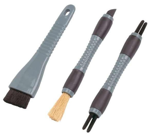 DETAILING BRUSH SET ULTIMATE VENT, DASH CLEAN KIT CREVICE DETAILER (3 BRUSH SET)