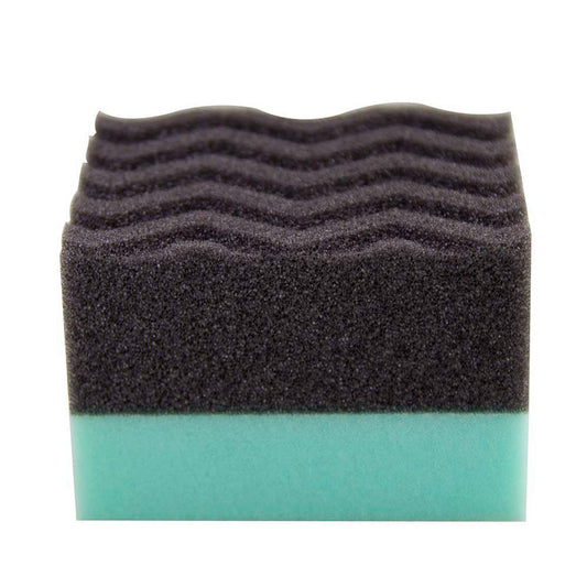 DURAFOAM LARGE TIRE DRESSING APPLICATOR PAD WITH WONDER WAVE TECHNOLOGY