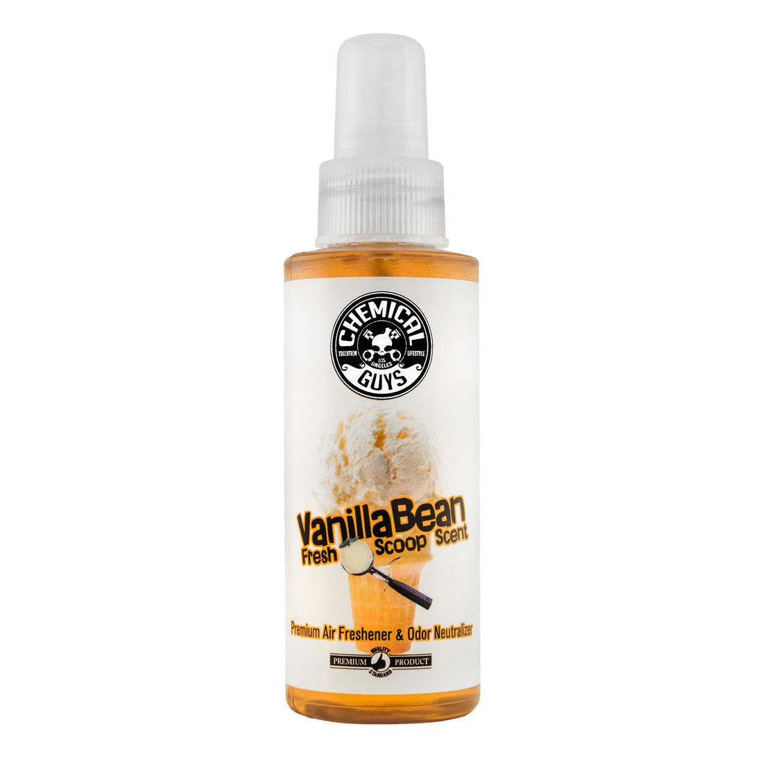 VANILLA BEAN FRESH SCOOP SCENT AIR FRESHENER & ODOR ELIMINATOR, 4 FL. OZ