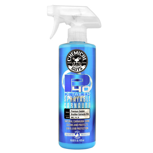 P40-DETAILER+SPRAY WHITE CARNAUBA QUICK DETAILER UV PROTECTANT (16 OZ)
