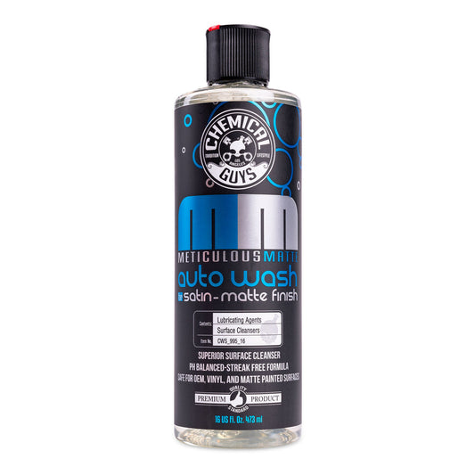 METICULOUS MATTE AUTO WASH FOR SATIN FINISH & MATT FINISH PAINT (16 OZ)
