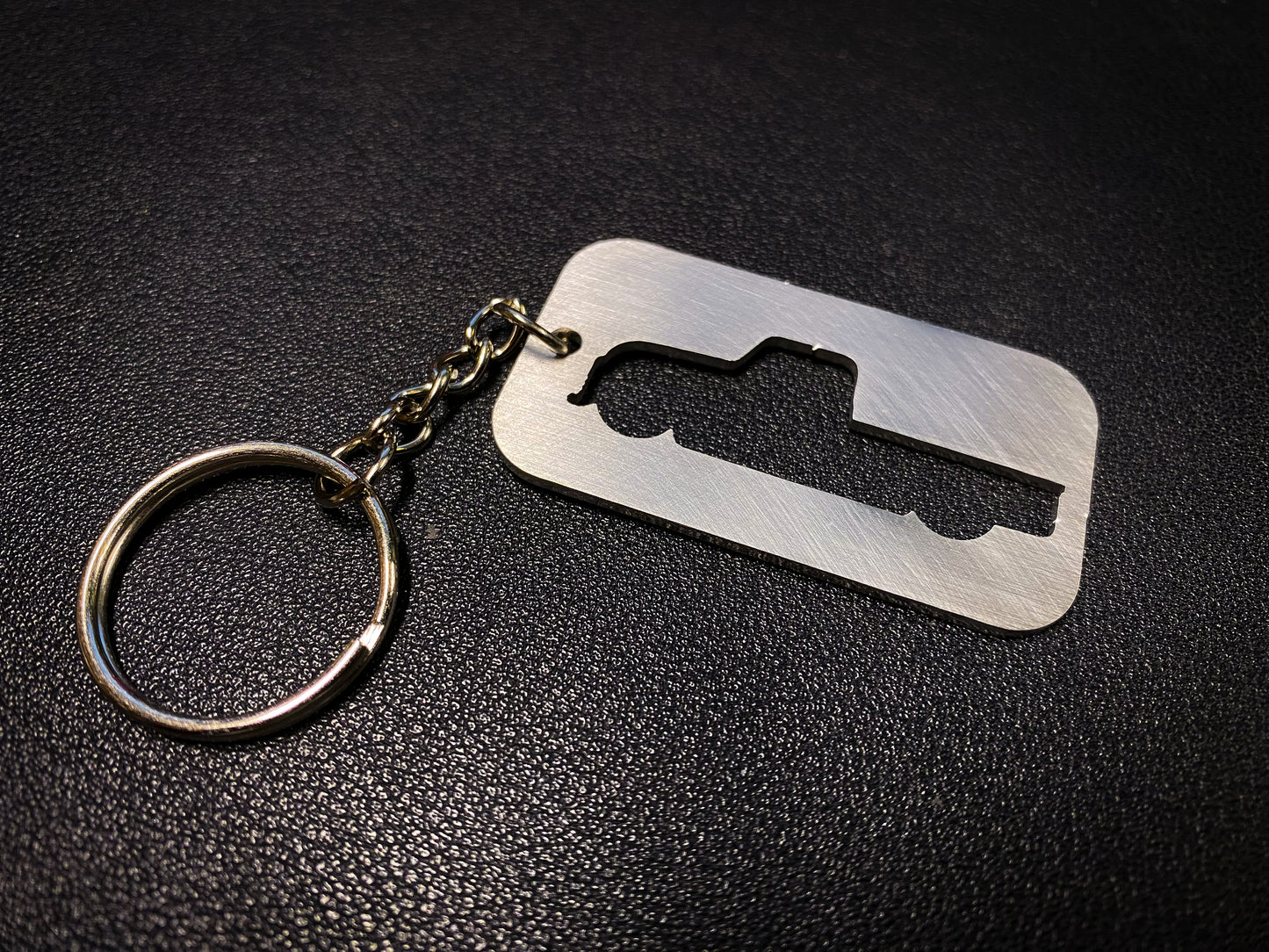 Stainless Steel Chevy Truck Keychain