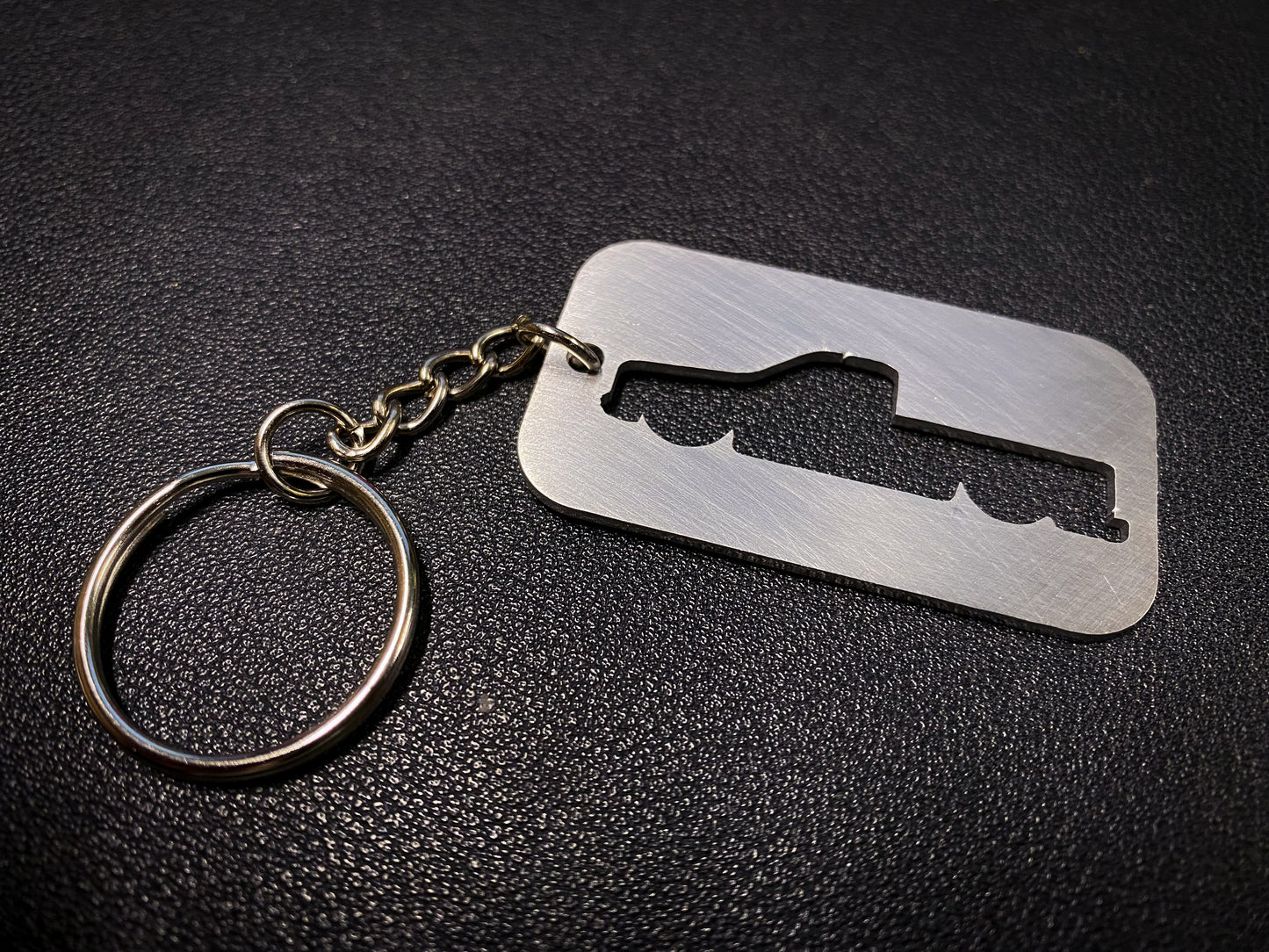 Stainless Steel Chevy Truck Keychain