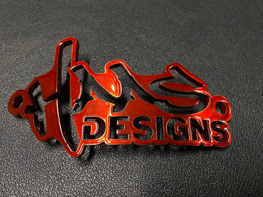 Tropic Orange Haas Designs Emblem