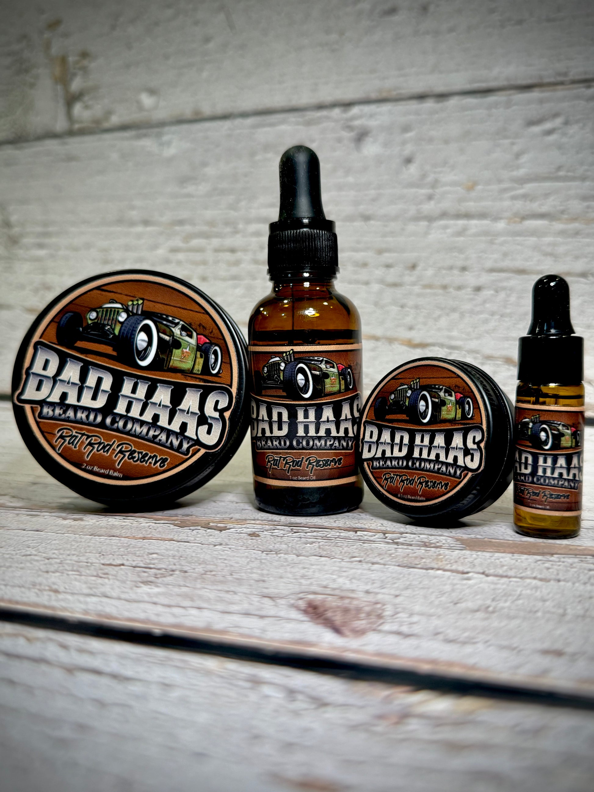 Rat Rod Reserve Beard Balm - Sweet Tobacco and Bay Rum