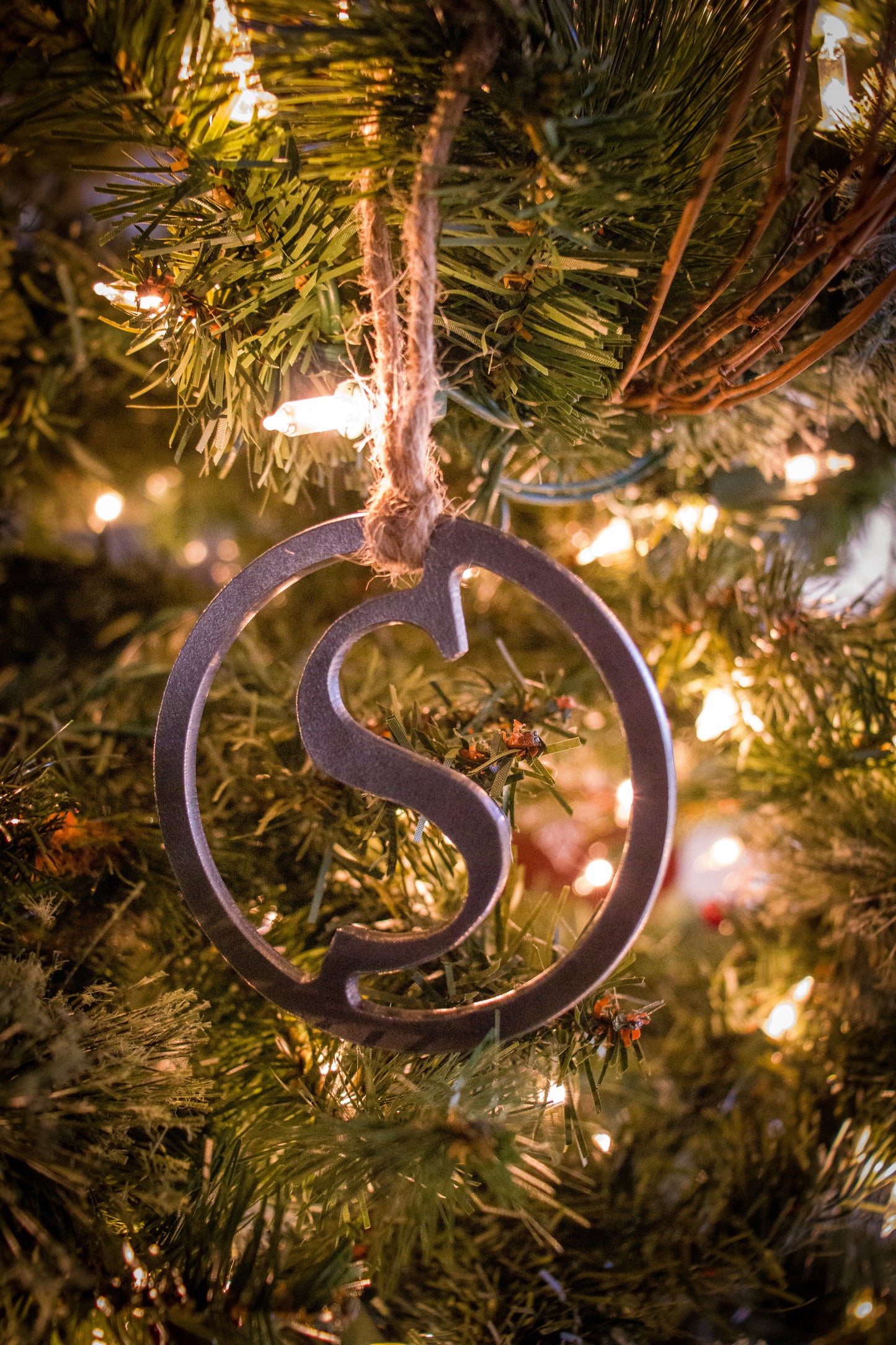 Letter Christmas Ornament