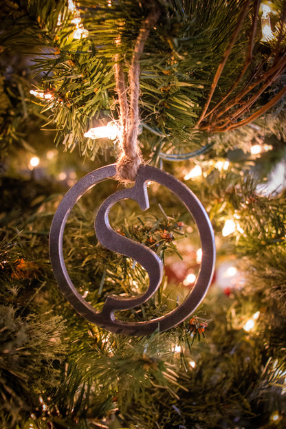 Letter Christmas Ornament