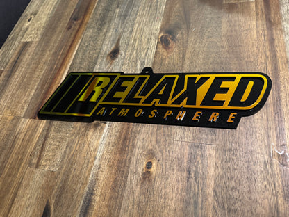 RELAXED ATMOSPHERE ACRYLIC CHAIN PENDANT