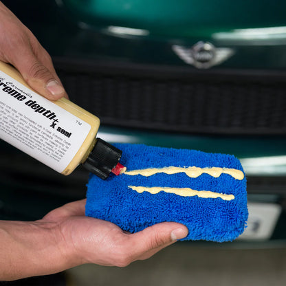 PREMIUM GRADE MICROFIBER APPLICATORS, BLUE 2" X 4" X 6" (2 PACK)