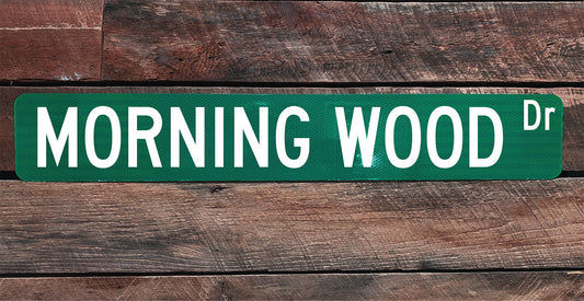 Morning Wood Dr Street Sign