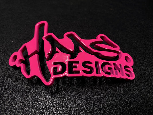 Sassy Pink Haas Designs Emblem