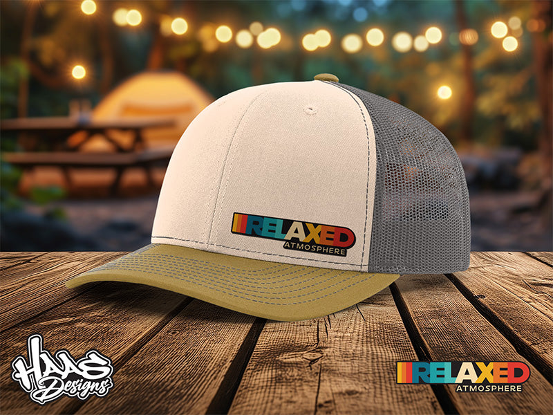 Relaxed Atmosphere Modern Logo Hat – Retro Colors Edition