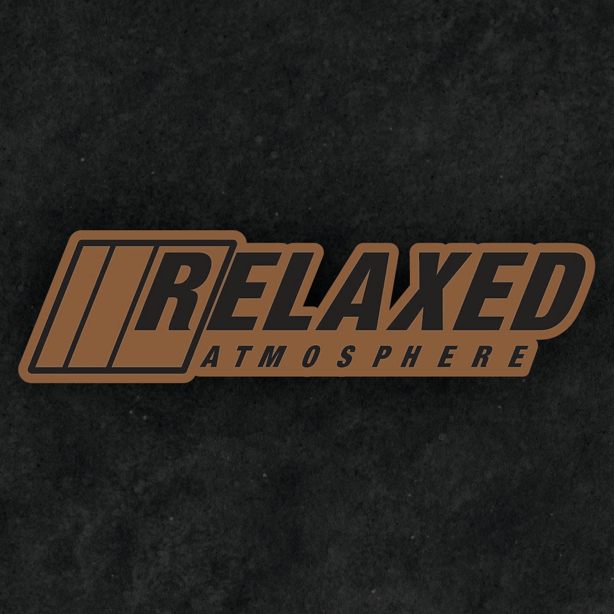 Relaxed Atmosphere Logo Hat – Engraved Leather Patch