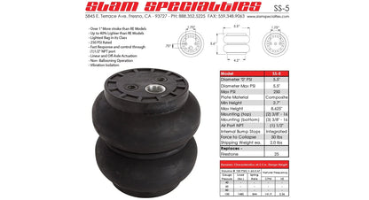 Slam Specialties SS-5 Air Bag