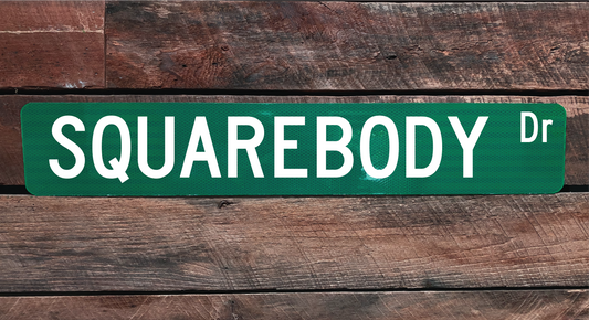 Squarebody Street Sign