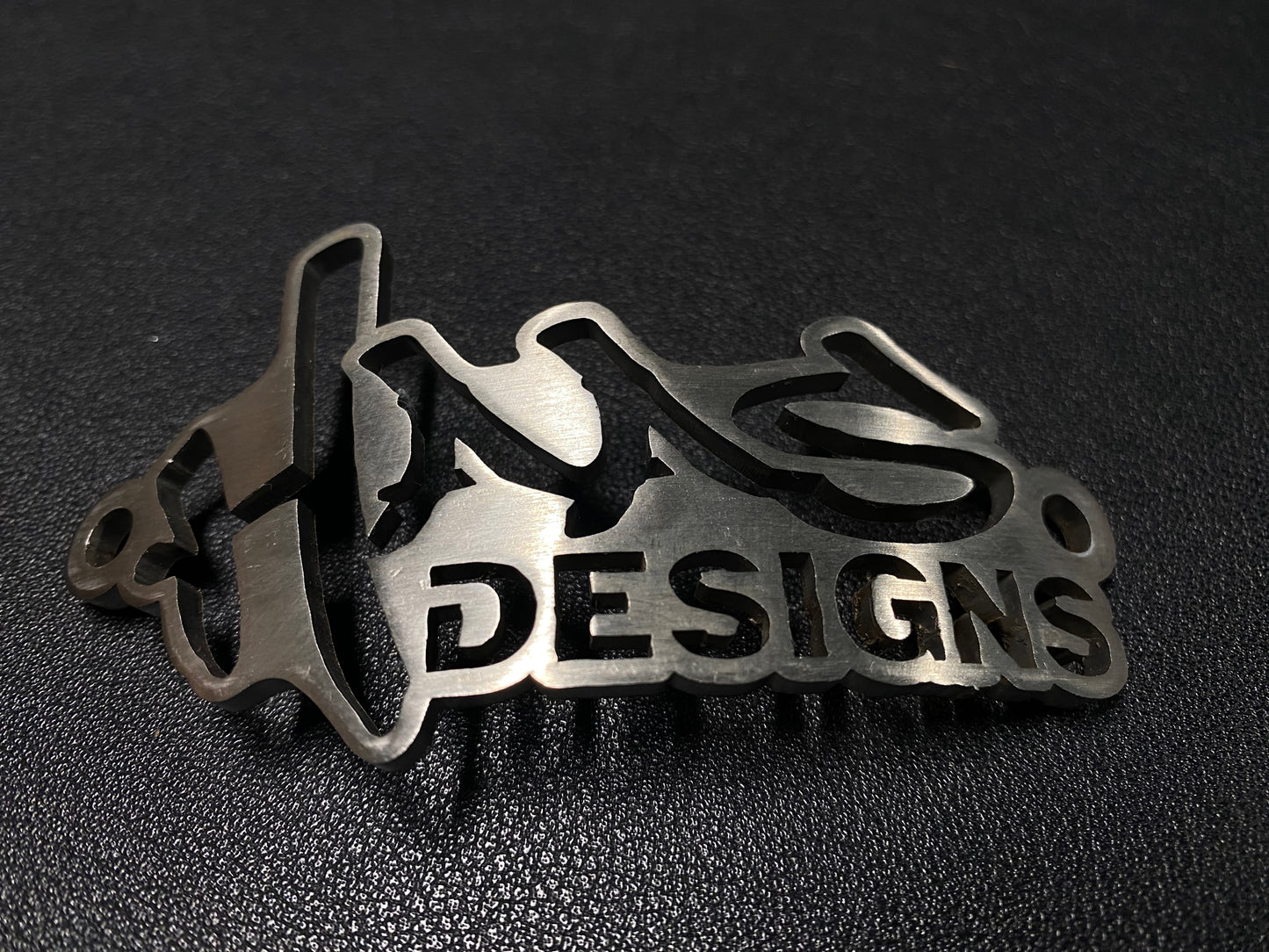 Raw Stainless Haas Designs Emblem