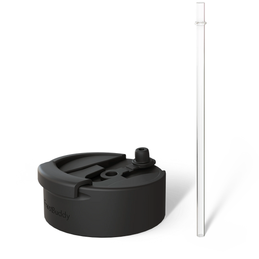 Universal Buddy Drinking Lid with Straw