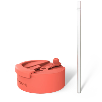 Universal Buddy Drinking Lid with Straw