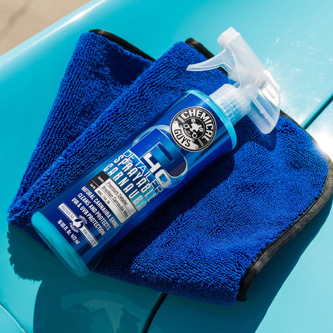 P40-DETAILER+SPRAY WHITE CARNAUBA QUICK DETAILER UV PROTECTANT (16 OZ)