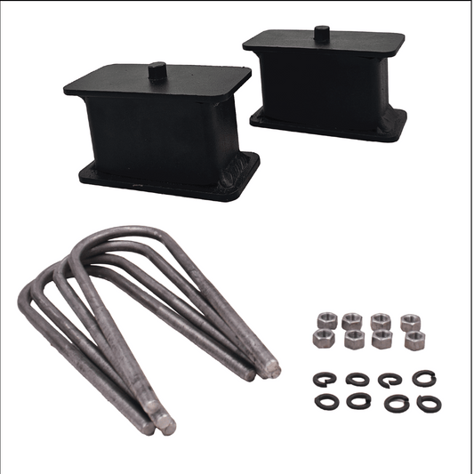 3 inch Universal Steel Lowering Block Kit